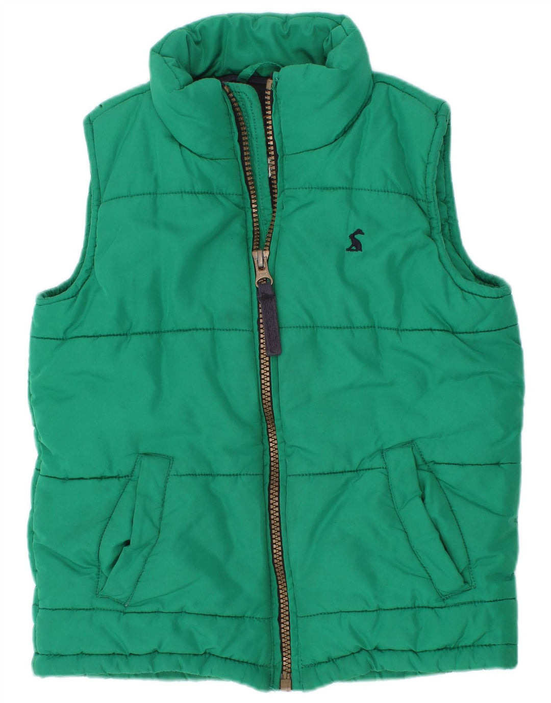 Joules Gilet matelassé garçon 2-3 ans vert polyester