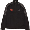 ADIDAS Veste de survêtement Aeroready Graphic pour hommes, grand noir, polyester