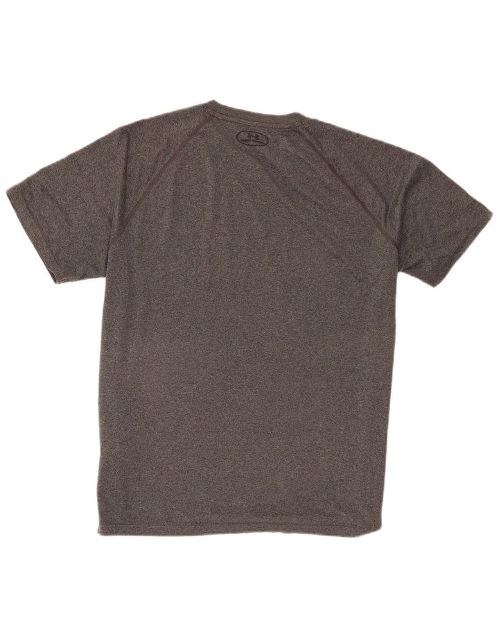Under Armour T-Shirt Homme Haut Large Gris Moucheté Polyester