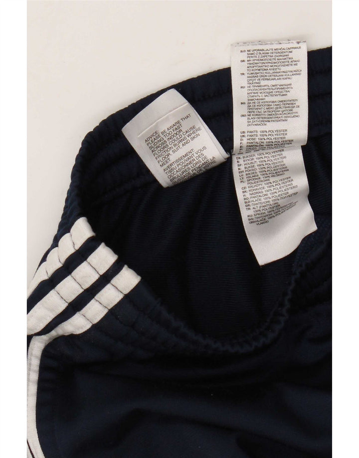 Pantalon de survêtement Adidas garçon 9-10 ans bleu marine polyester