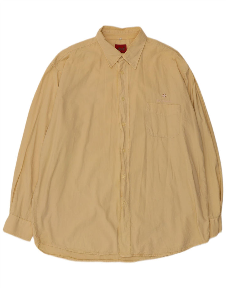 Chemise Homme Best Company XL Jaune Coton