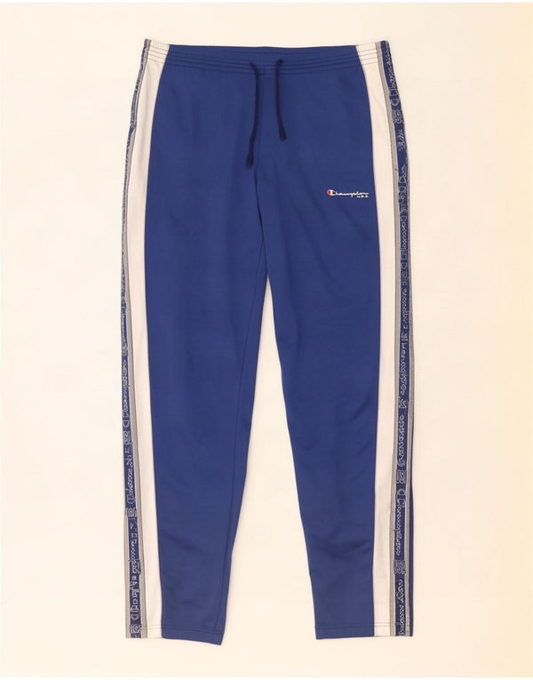 Champion Pantalon de Survêtement Graphique Homme XL Bleu Colorblock