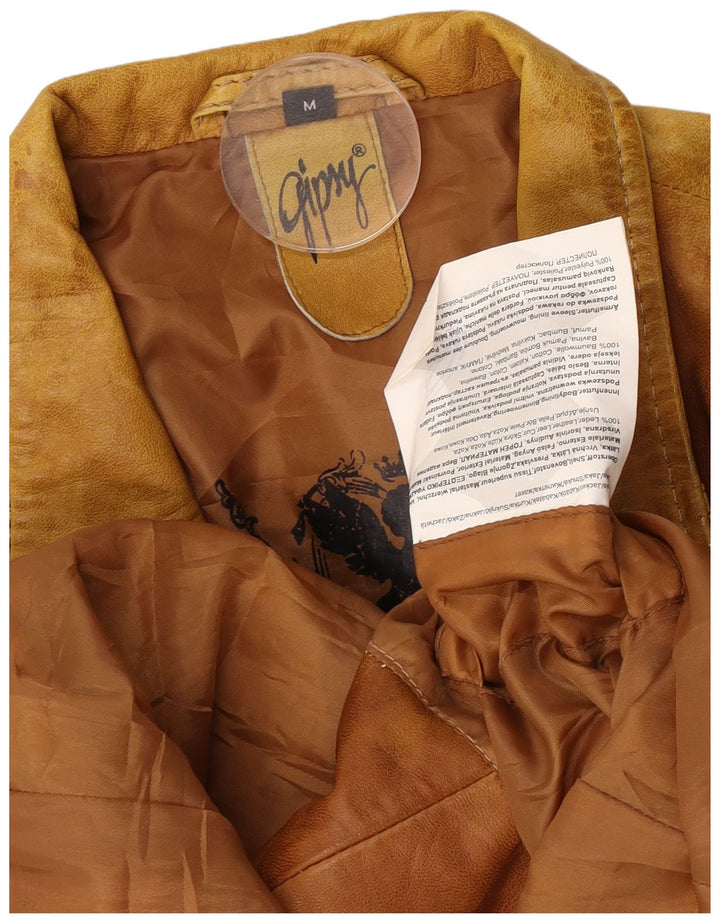 Gipsy Manteau en cuir pour femme UK 12 Marron moyen