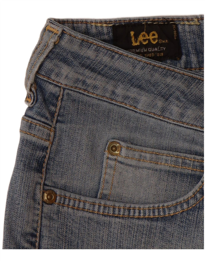 LEE Jean droit Cameron femme W32 L28 bleu coton