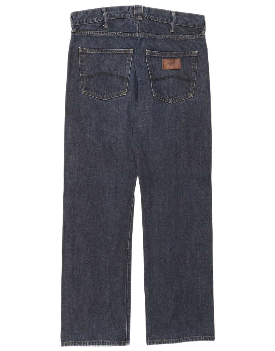 Armani Jean droit homme W32 L33 bleu marine coton