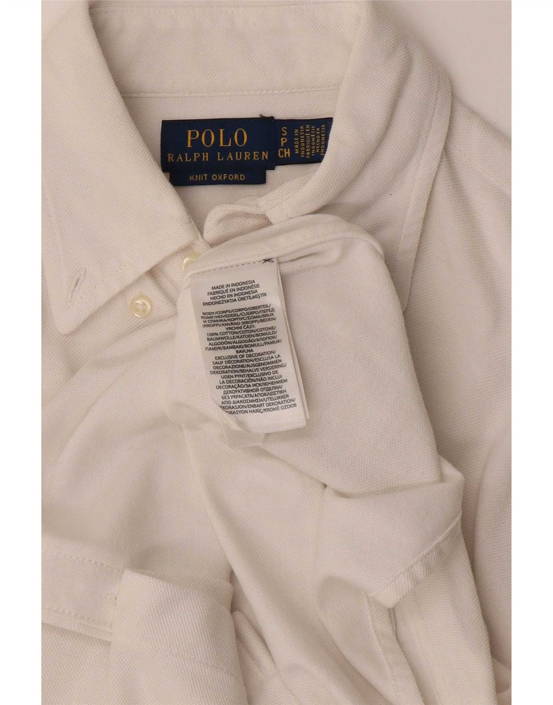 Polo Ralph Lauren Chemise Homme Petit Blanc Coton