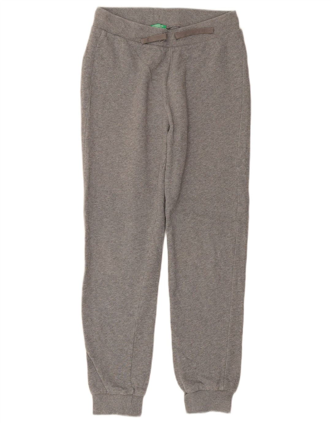 BENETTON Pantalon de Survêtement Garçon Joggers 13-14 Ans 3XL Gris Coton