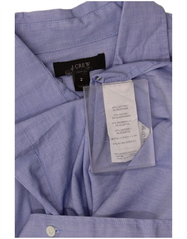 J. Crew Chemise longue surdimensionnée US 2 XS en coton bleu pour femme