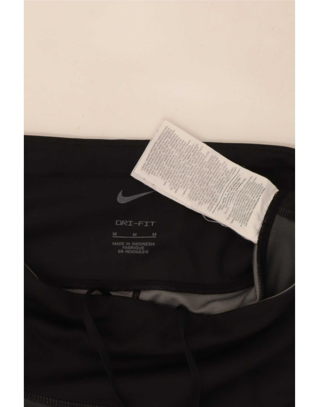 Nike Legging court Dri Fit pour femme UK 12 Noir moyen Polyester