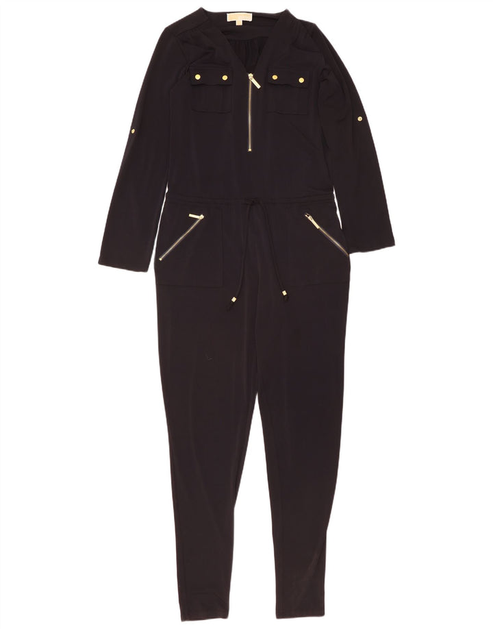 Michael Kors Combinaison à manches longues pour femme UK 10 Small Noir