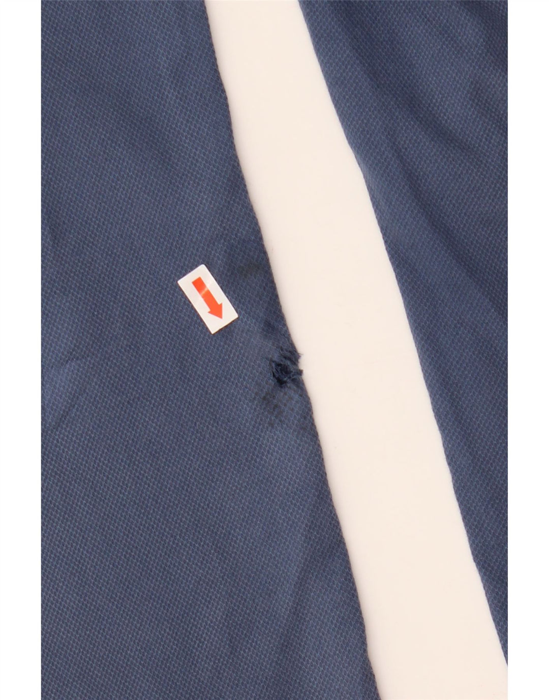 Benetton Pantalon Court Droit Femme W33 L25 Bleu