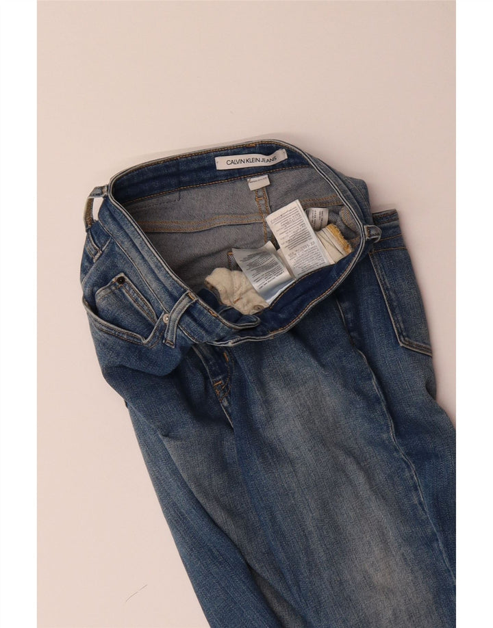 CALVIN KLEIN Womens Slim Jeans W26 L30 Blue Cotton Vintage Calvin Klein and Second-Hand Calvin Klein from Messina Hembry 