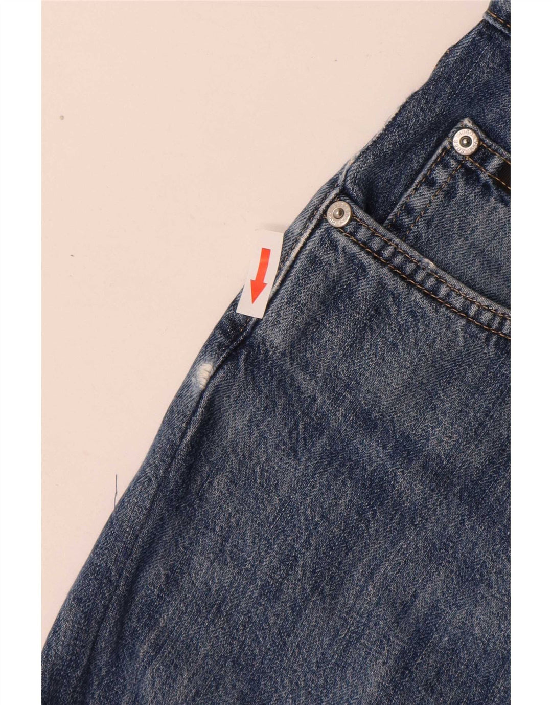Hugo Boss Jean droit W32 L29 bleu homme