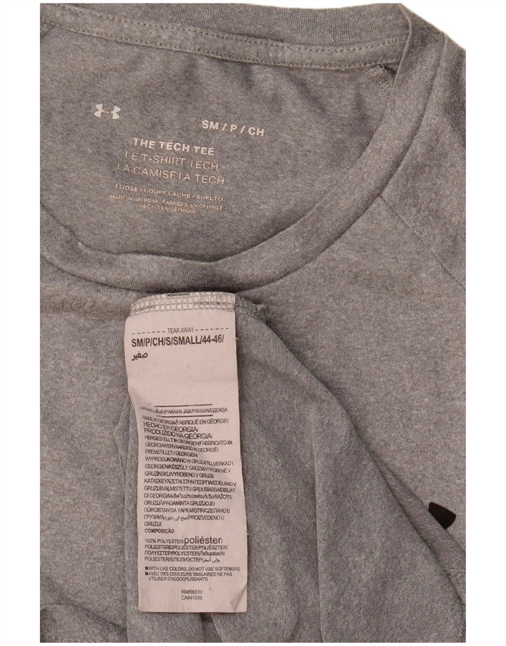 Under Armour T-Shirt Loose Fit Homme Petit Gris Polyester