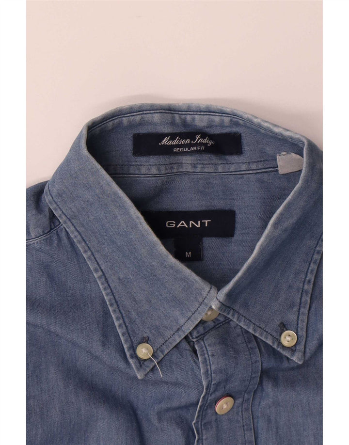 Gant Chemise Madison Regular Fit Homme Bleu Moyen Coton