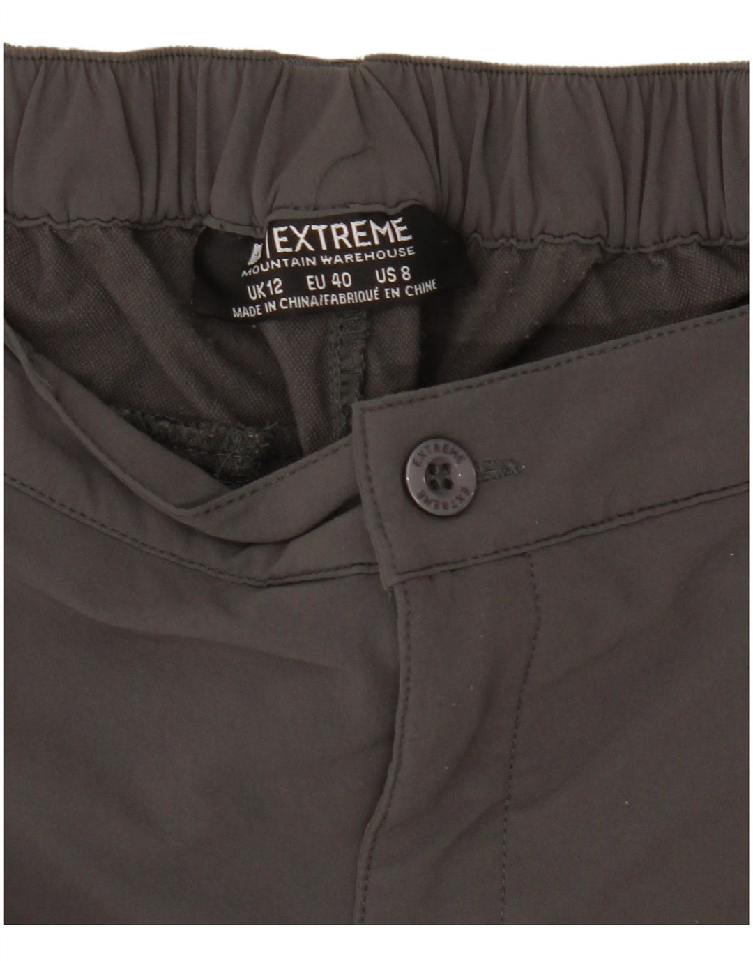 Mountain Warehouse Short cargo pour femme UK 12 Medium W29 Gris