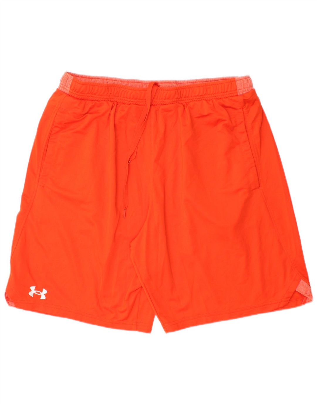 UNDER ARMOUR Short de sport homme XL Orange Polyester