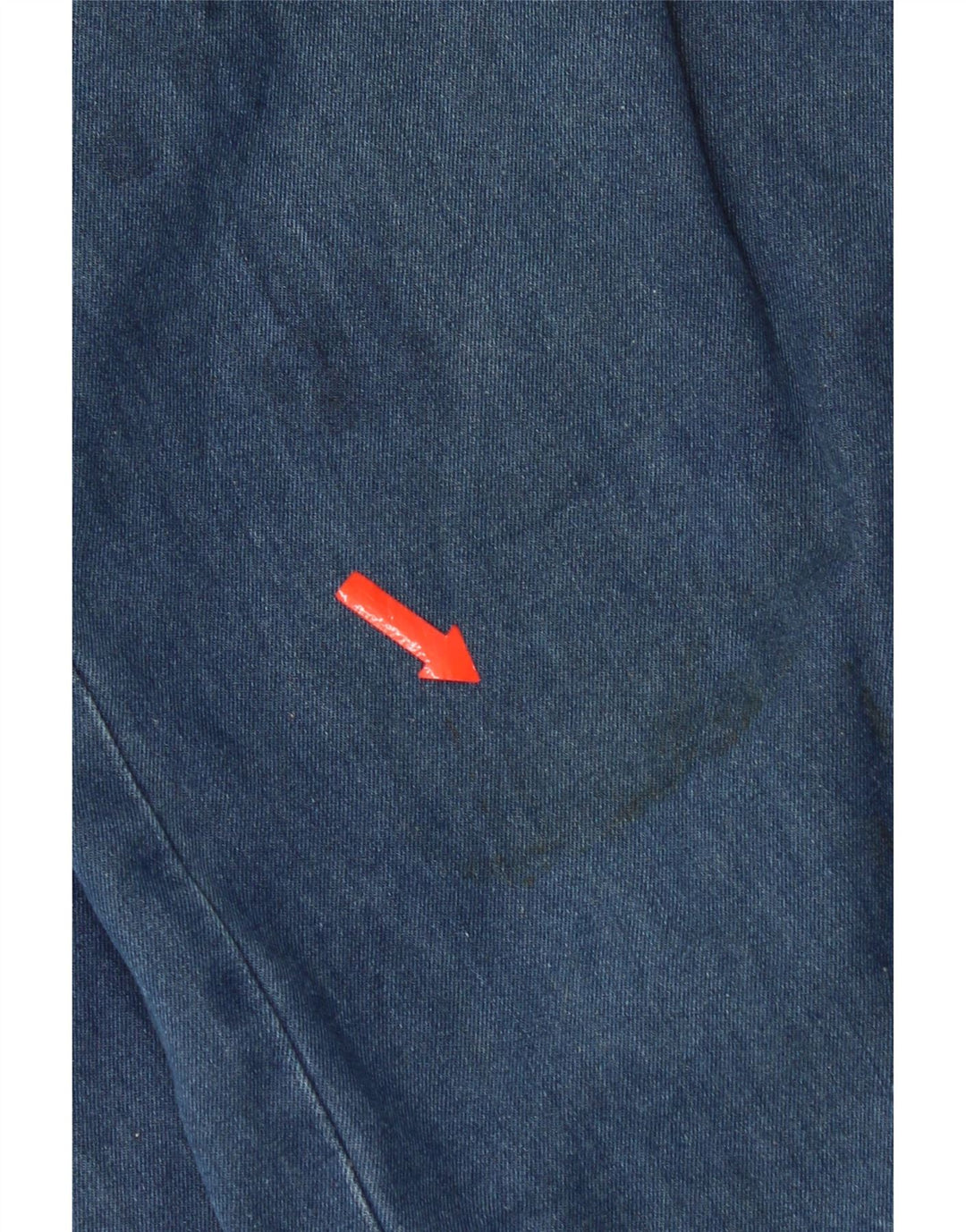 Trussardi Jean Droit W33 L30 Bleu Coton Homme