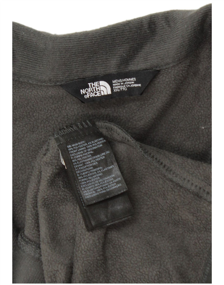 THE NORTH FACE Veste de survêtement pour homme 2XL Gris Moucheté Polyester