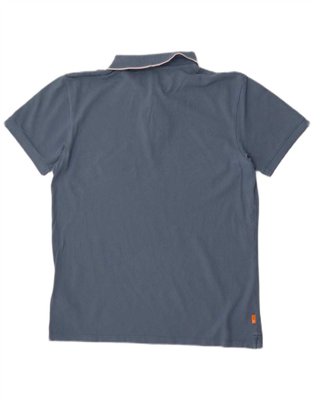 Timberland Polo Slim Fit Homme Bleu Moyen Coton