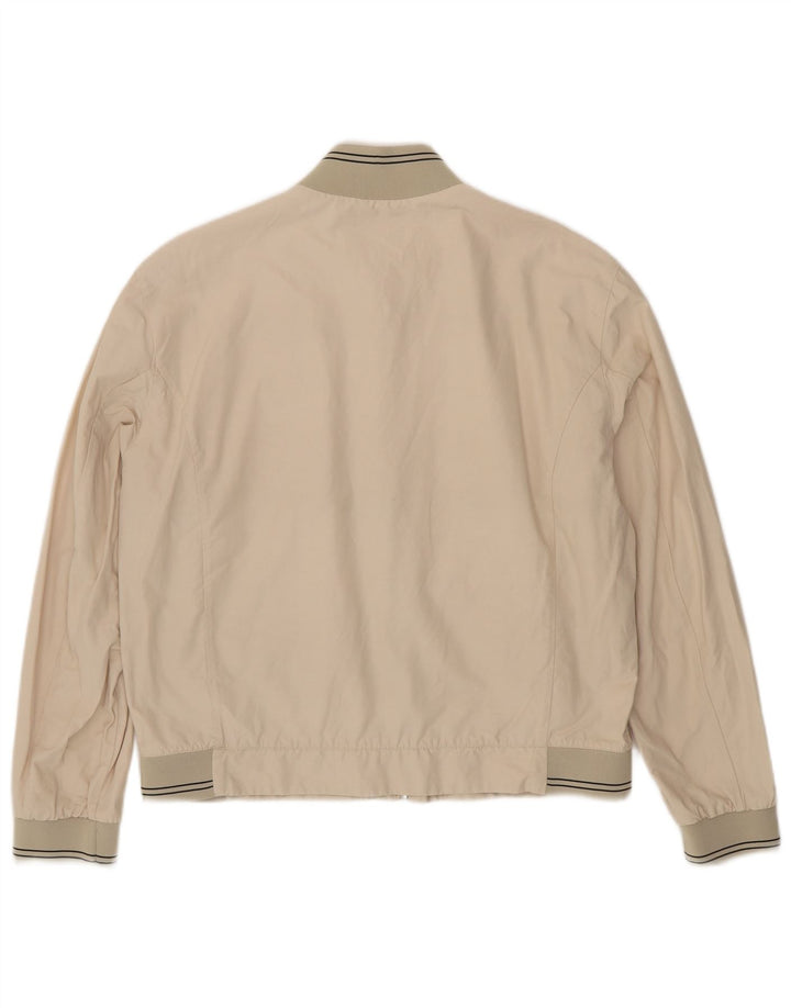 Fred Perry Veste Bomber Homme UK 42 XL Nylon Beige