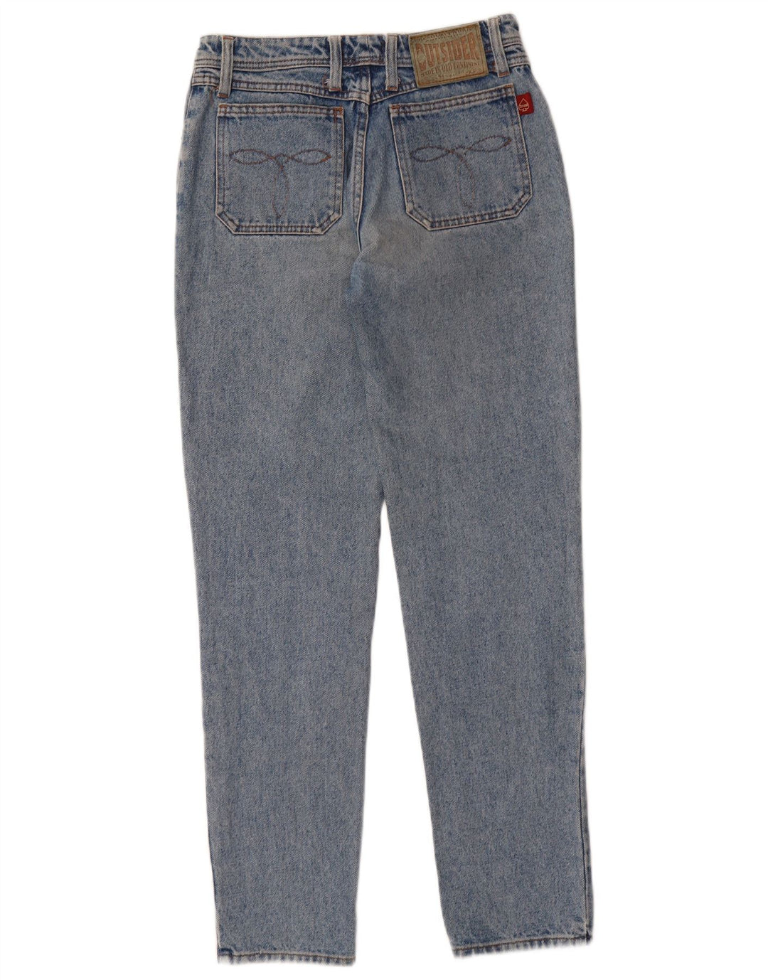 Outsider Jean Fuselé Femme W28 L32 Bleu Coton