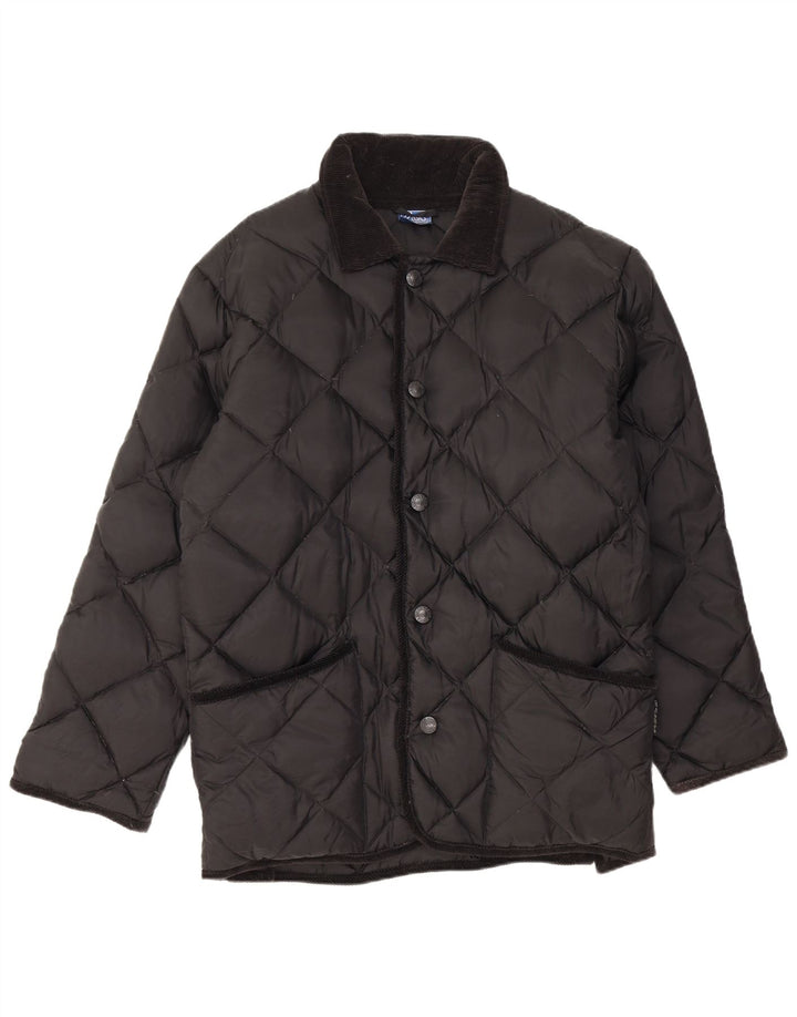 Asics Veste matelassée rembourrée pour homme UK 36 Small Noir Polyamide