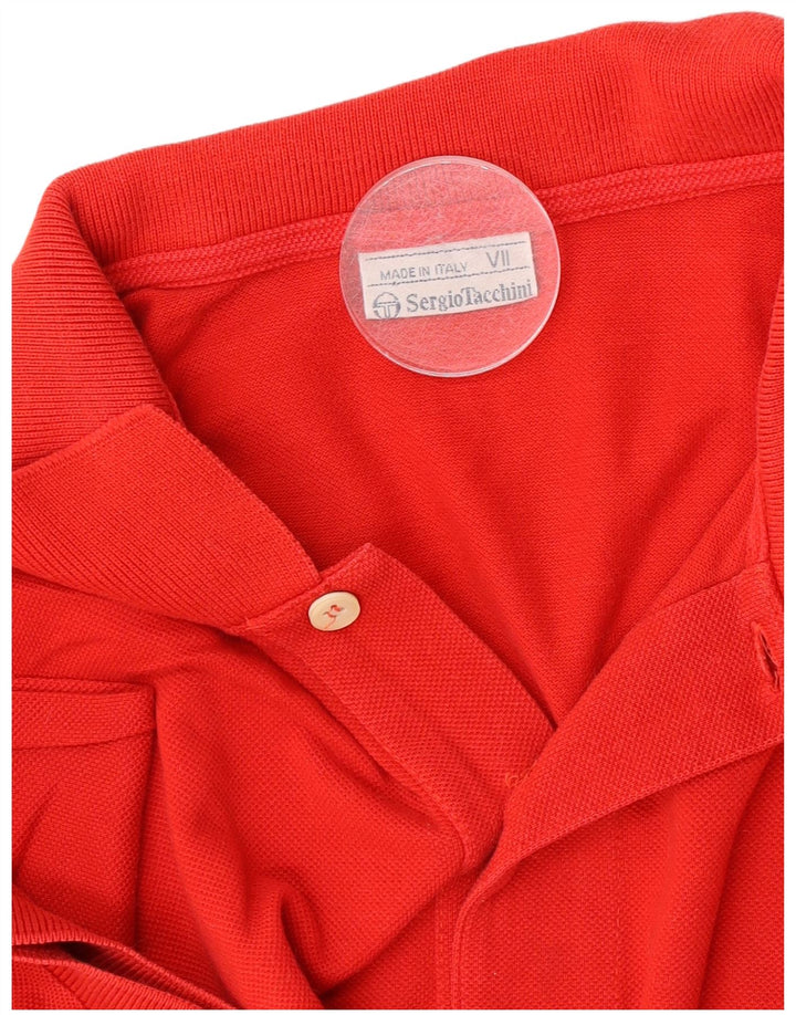 Sergio Tacchini Polo Homme Grand Rouge
