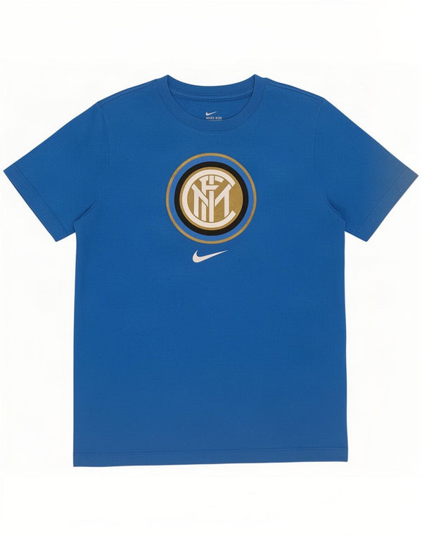 Nike Garçon Inter Milan Graphic T-Shirt Top 13-14 ans XL Bleu Coton
