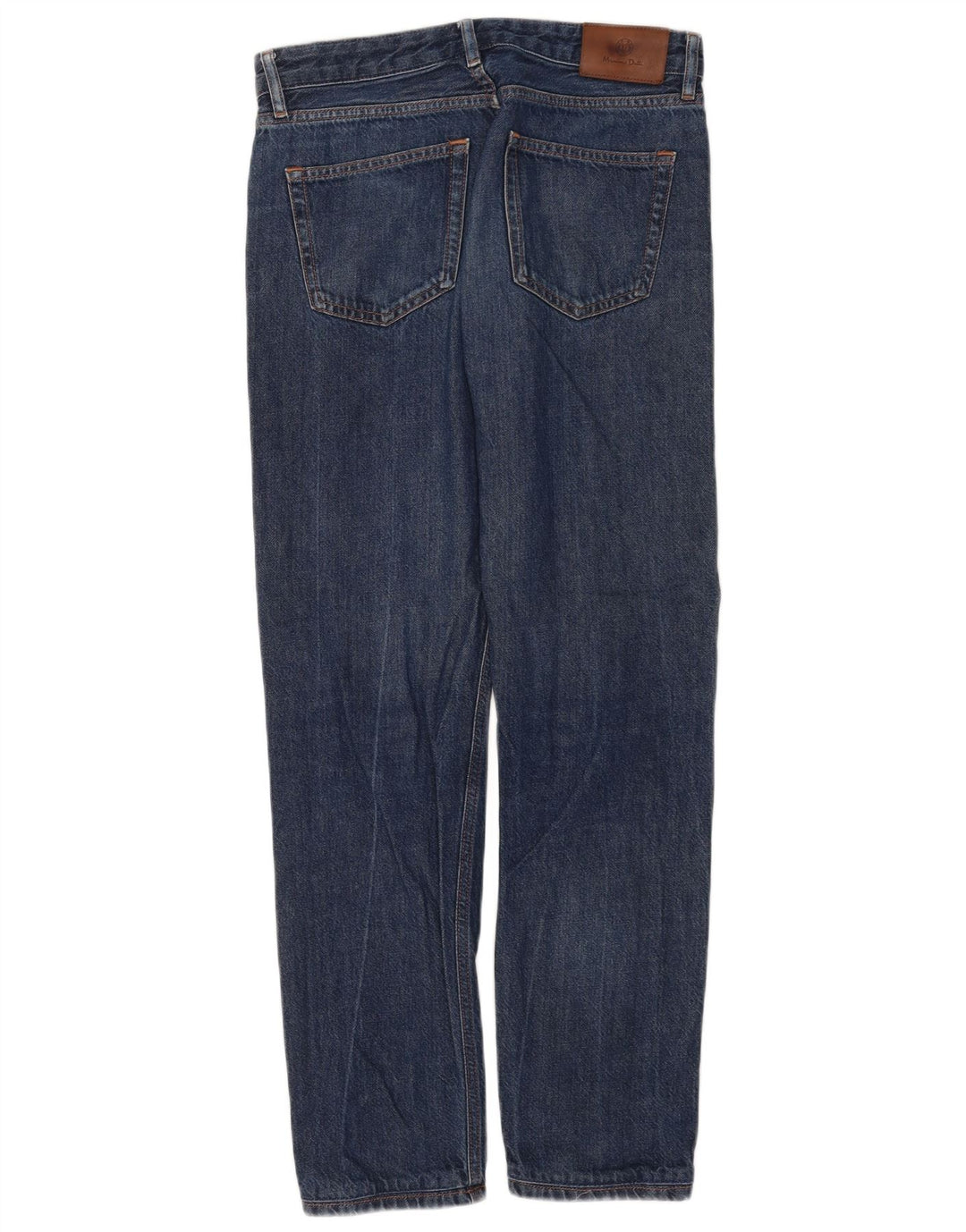 MASSIMO DUTTI Jean droit homme EU 38 Small W30 L30 bleu coton