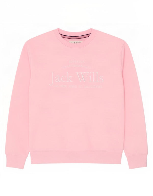 Jack Wills Sweat-shirt graphique fille 11-12 ans Rose