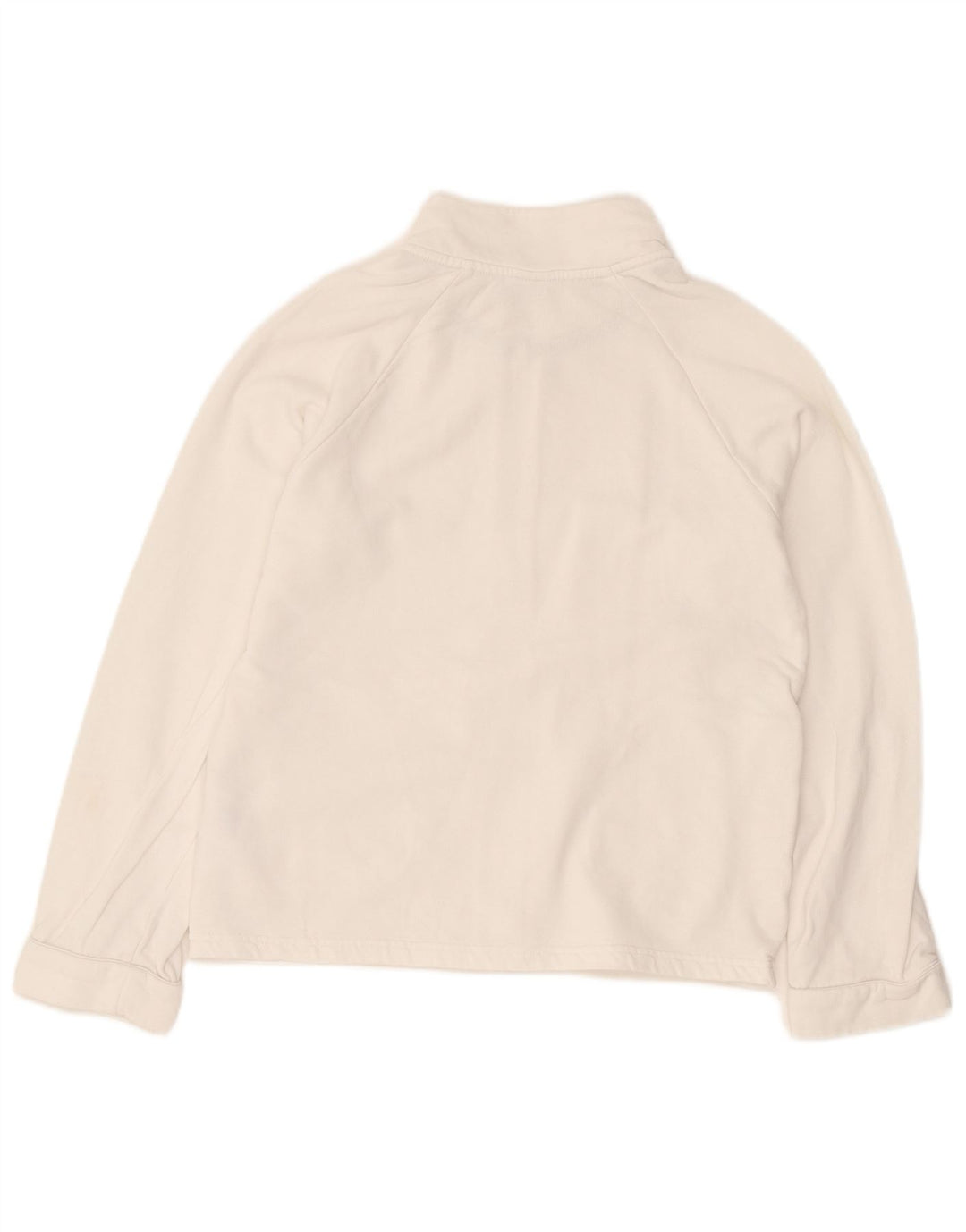 Adidas Veste de survêtement pour femme UK 12 en coton blanc moyen
