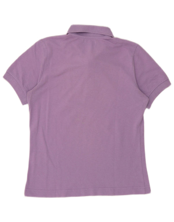 Kappa Polo Femme UK 12 Coton Violet Moyen