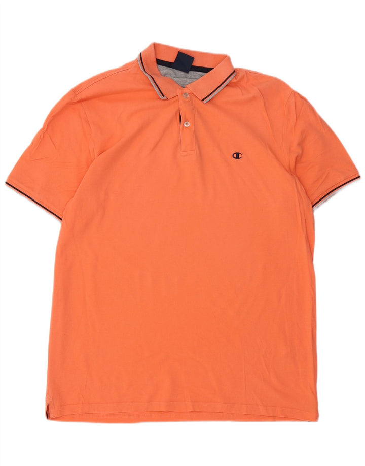 Champion Polo Homme 2XL Orange Coton
