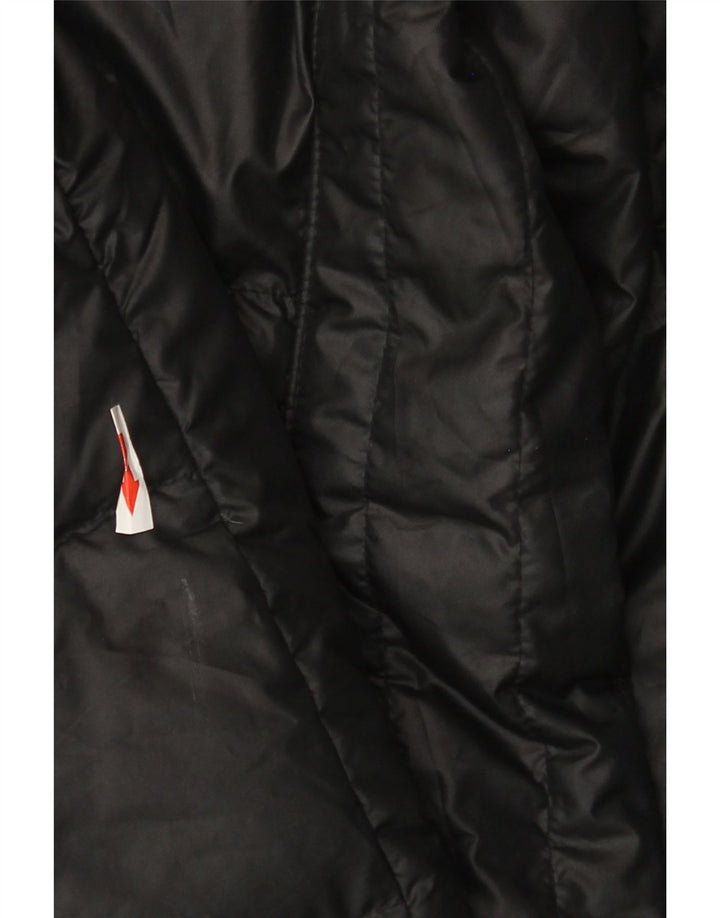Nike Manteau rembourré pour femme UK 6 XS Noir Polyester
