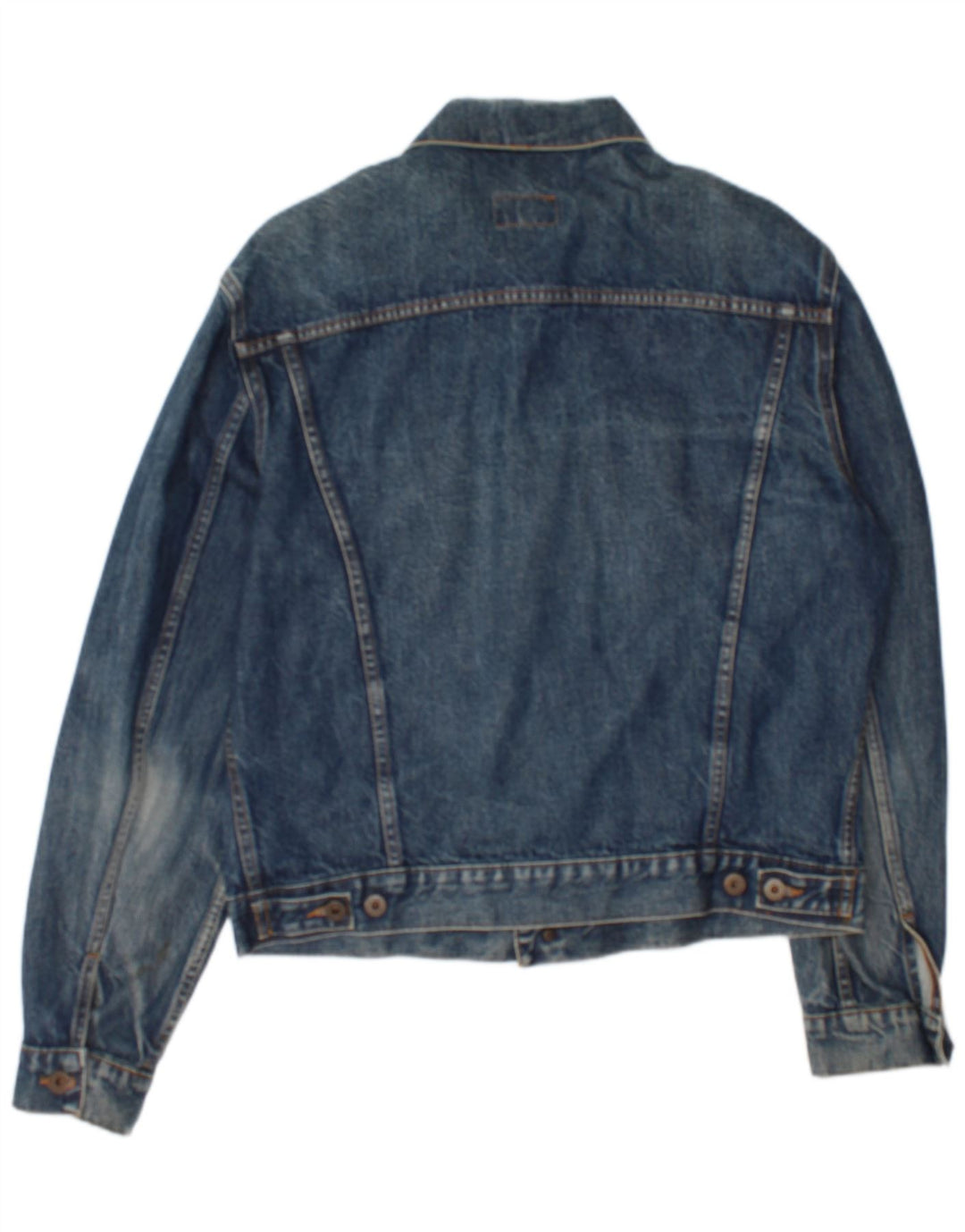 Terranova Veste en jean pour homme UK 40 Large Bleu Coton