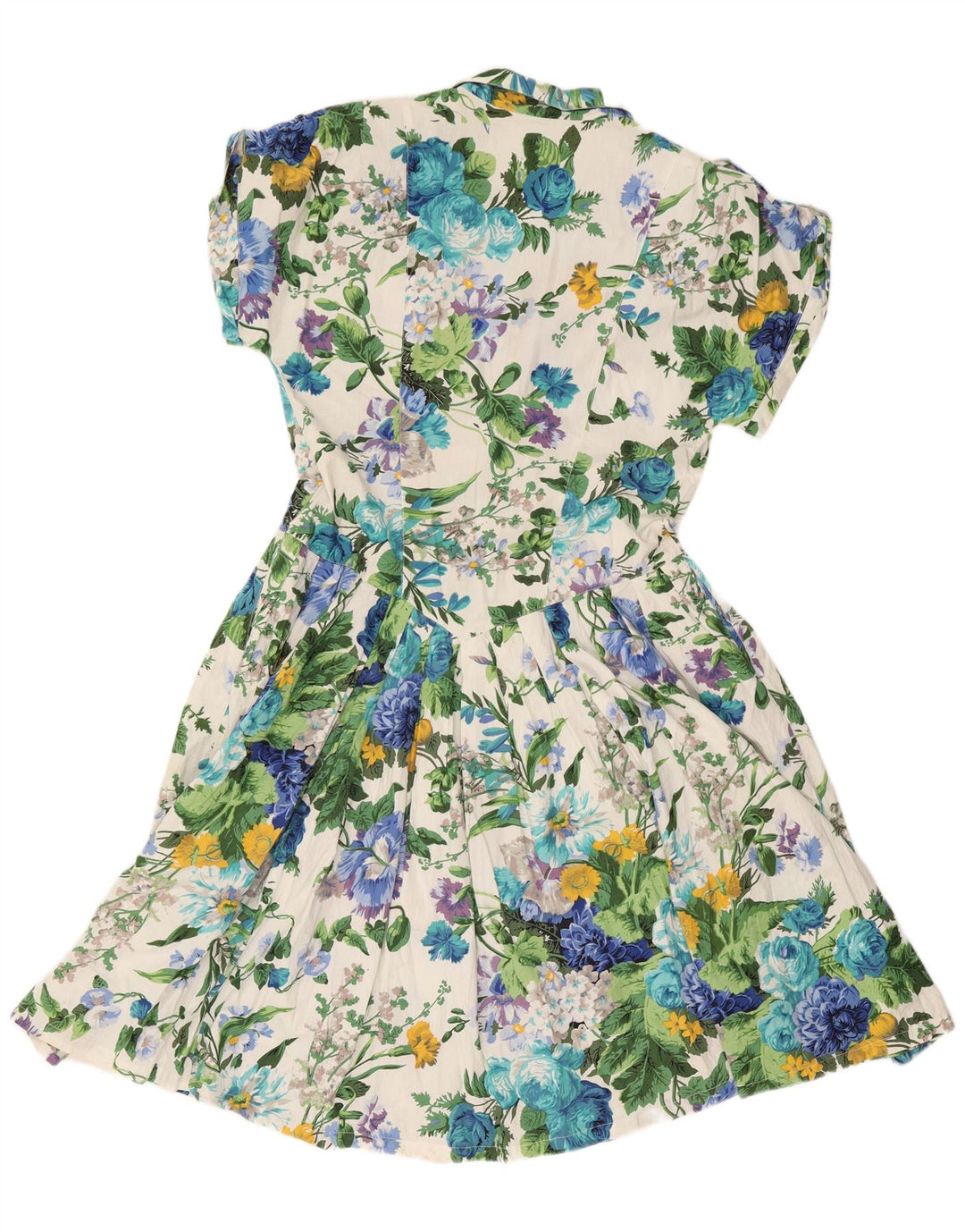Express Robe trapèze pour femme UK 44 Grand Blanc Floral