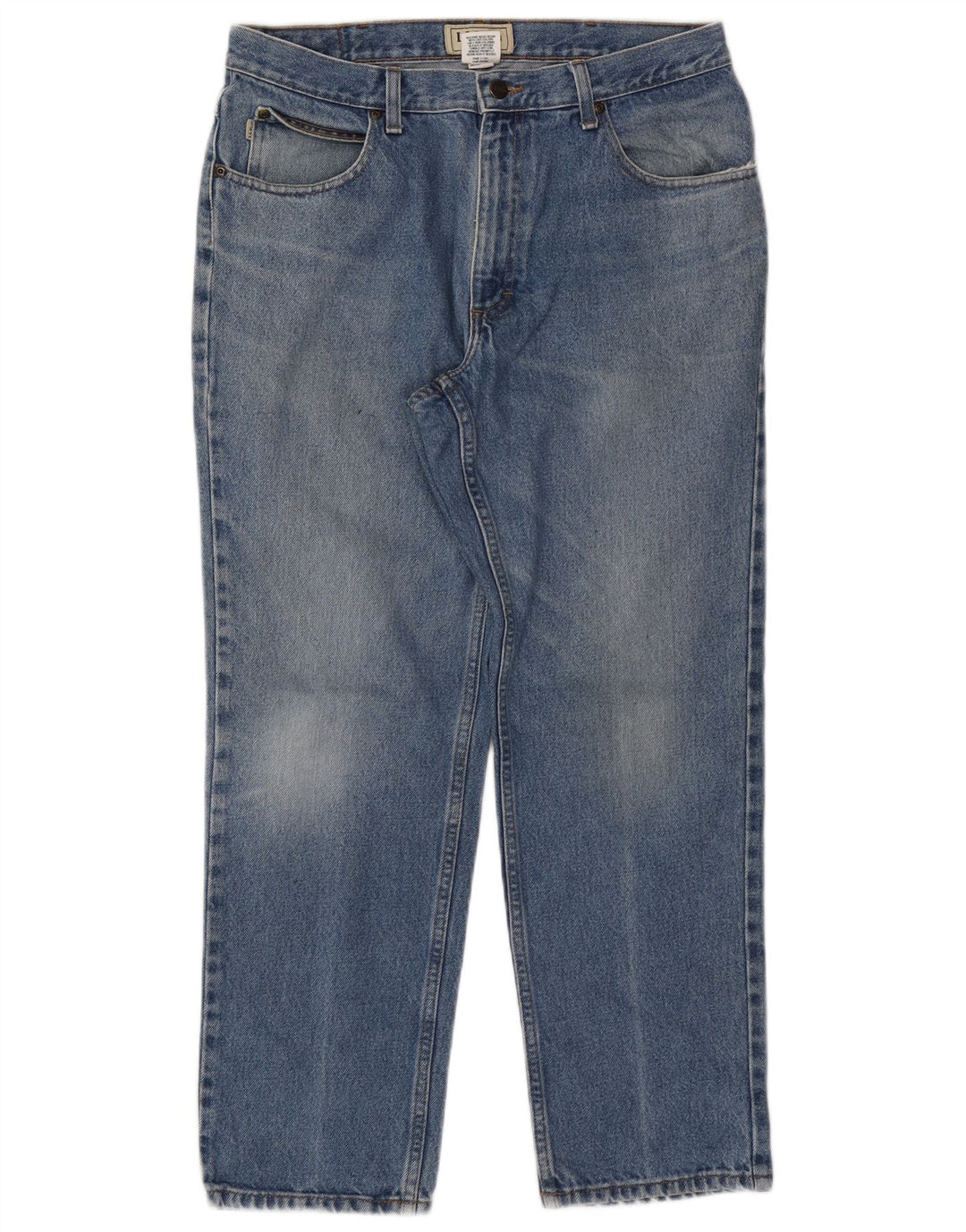 L.L.BEAN Jean droit coupe classique pour homme W34 L29 bleu coton