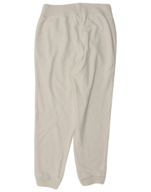 Hugo Boss Pantalon de survêtement graphique pour femme UK 14 Blanc moyen
