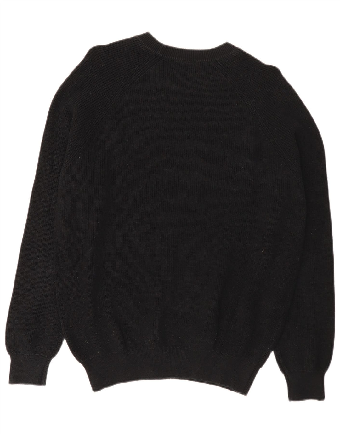 Zara Pull Col Bateau Homme Petit Noir Coton