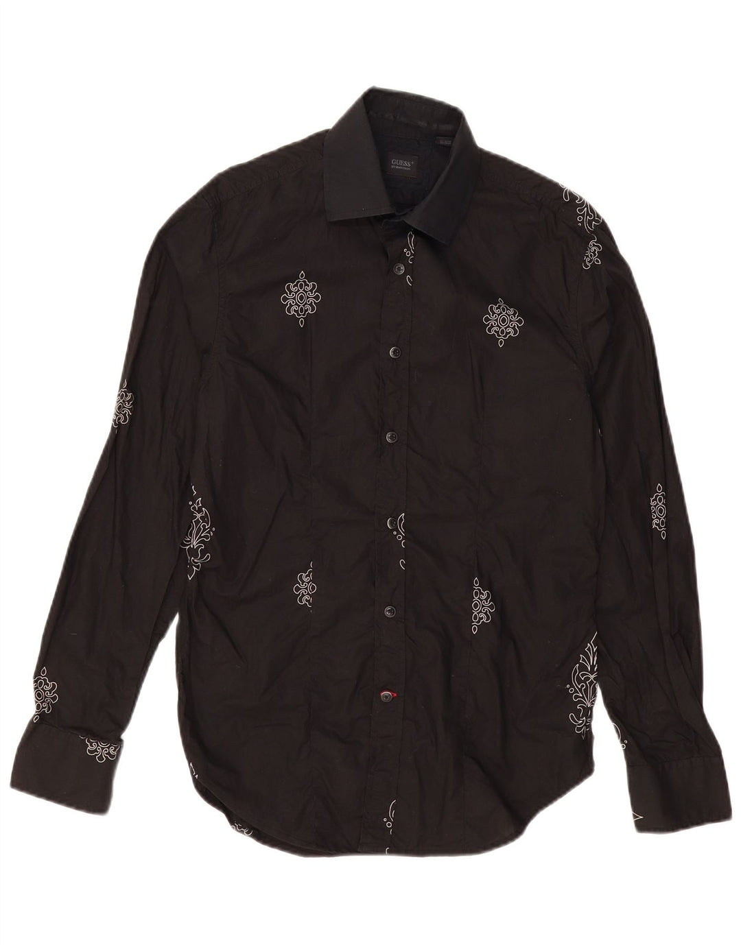 GUESS BY MARCIANO Chemise Homme Petit Noir Paisley Coton