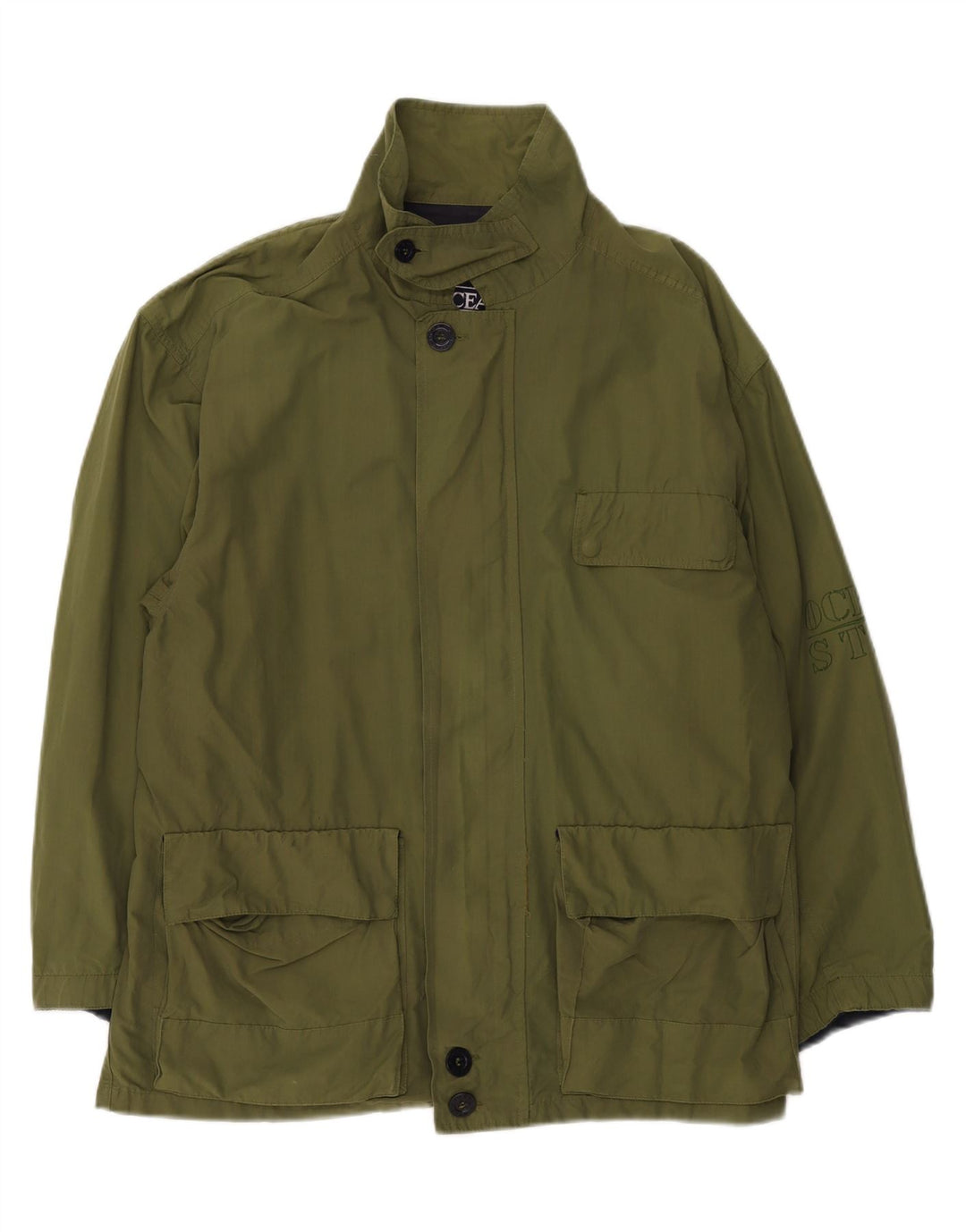 OCEAN STAR Mens Utility Jacket IT 50 Large Khaki
