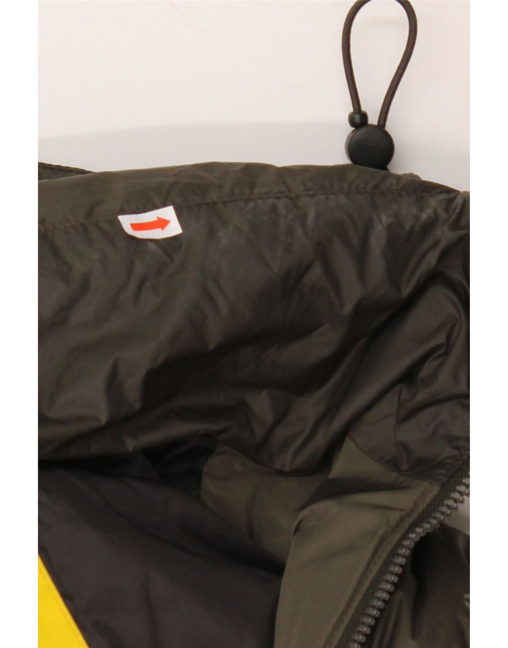 G-STAR Manteau rembourré à capuche pour femme UK 14 Medium Kaki Polyester