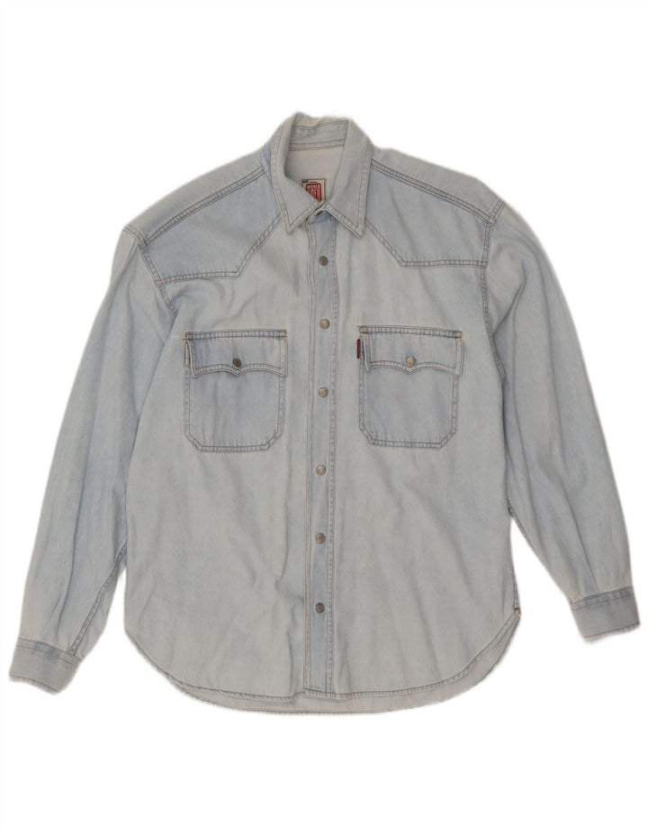 Casucci Chemise Homme Petit Bleu