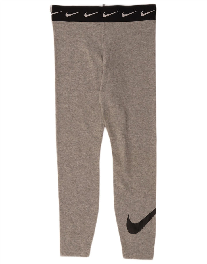 Nike Legging graphique pour femme UK 14 Grand coton gris
