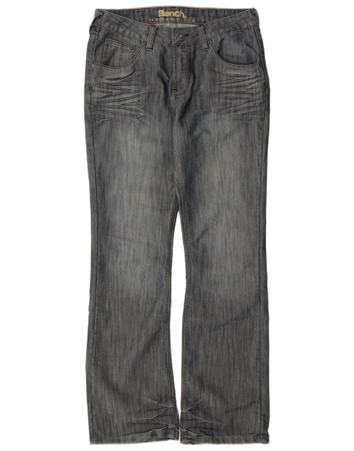 BENCH Jean Bootcut Coupe Regular Homme W32 L31 Bleu Coton