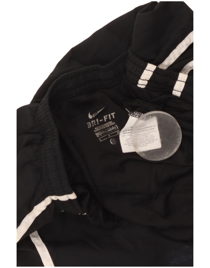 Nike Short de sport Dri Fit pour femme UK 10 Petit Noir Polyester