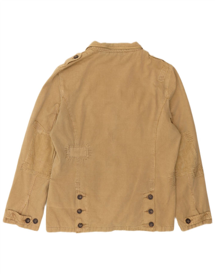 veste militaire homme vintage UK 42 XL Coton Beige