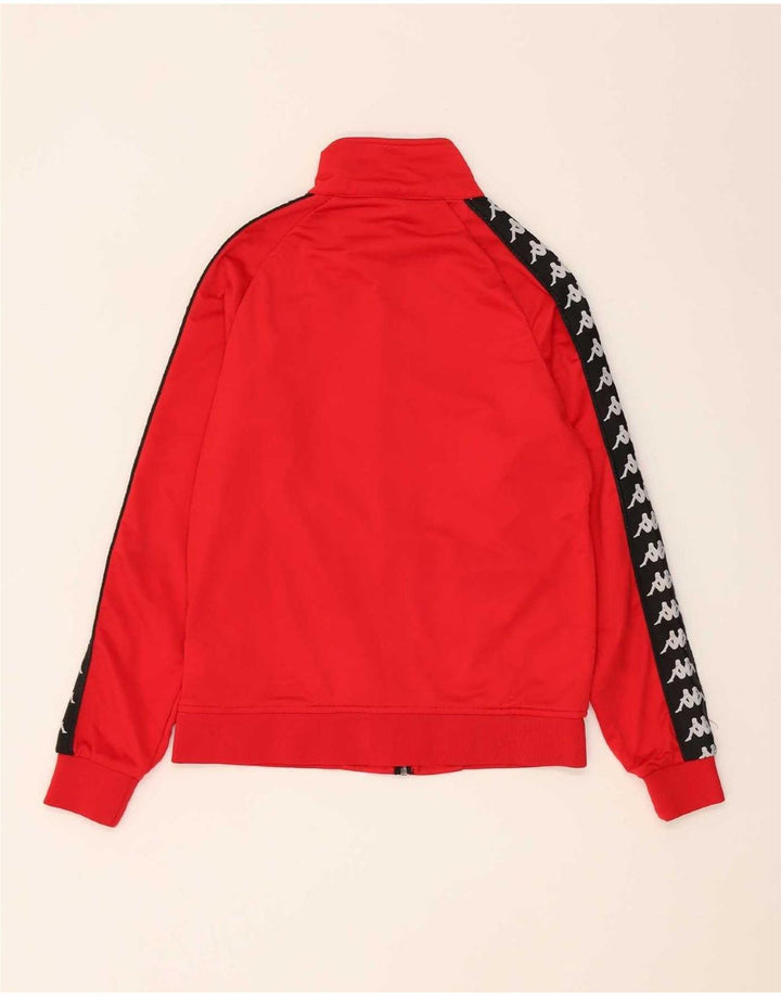 Kappa Survêtement complet graphique pour femme UK 10 Small Rouge Colourblock Polyester