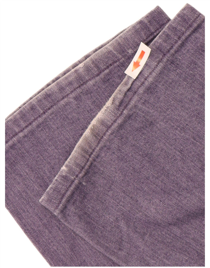 ARMANI Femme Jean Droit W32 L29 Violet Coton